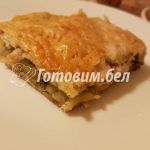 Пирог с курицей и картофелем